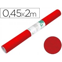 VELUDO ROLO AUTOCOLANTE VERMELHO